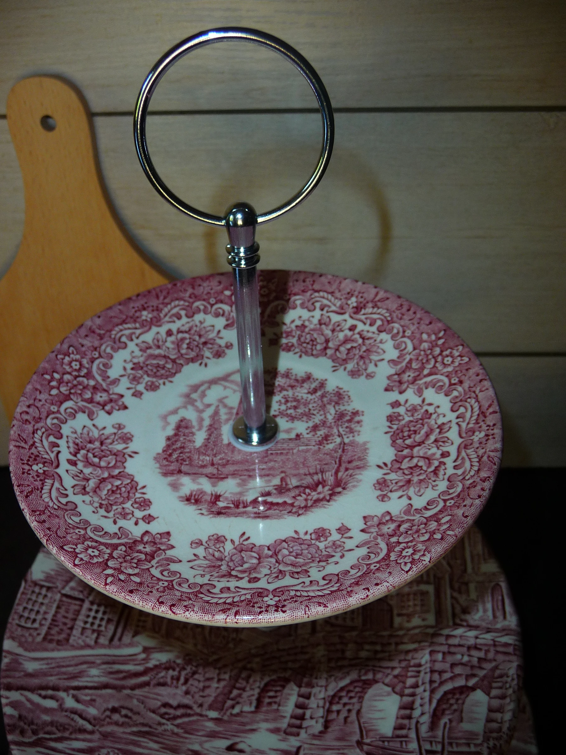Presentation Plates / English Ceramic Dumb Waiter – photo 4